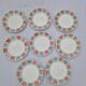 Lot De 8 Assiettes Plates Manufacture Salins