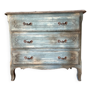 Commode ancienne patinée