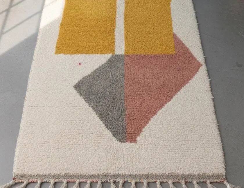 Handmade Moroccan rug 3x2 m