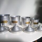 Pots à épices en aluminium