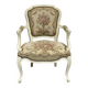 1970s Louis XV style cabriolet armchair