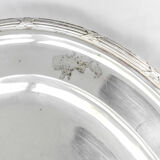 Louis XVI-style silver metal serving tray