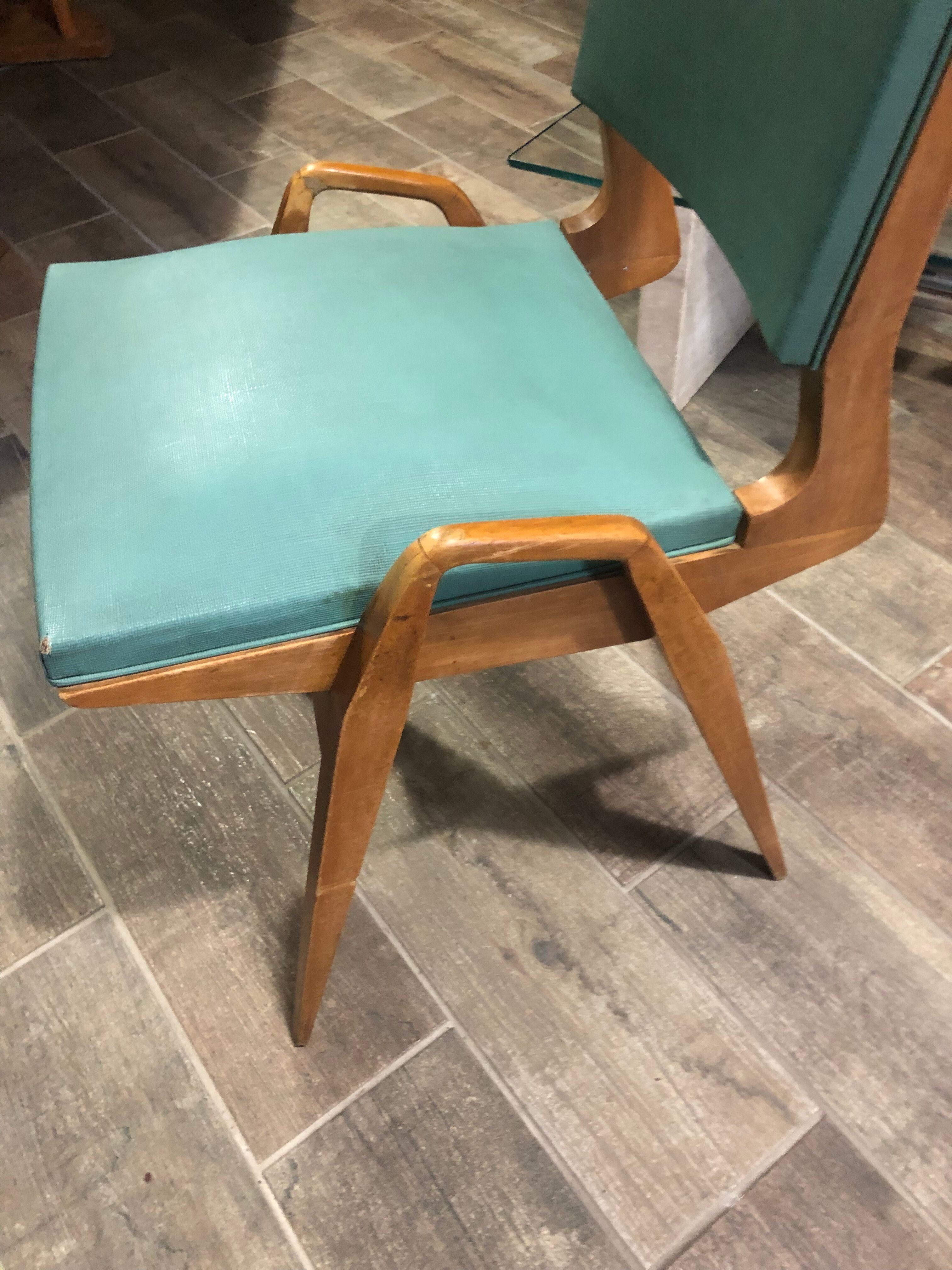 Set of 6 Maurice Pré chairs