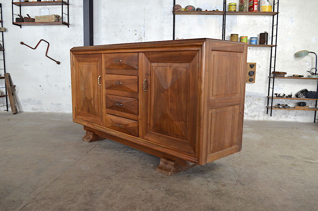 Vintage Lucie Walnut sideboard 1950