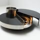 Table basse tournante Harry’s bar par Massimo Papiri pour Mario Sabot Italie Années 1970
