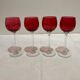 White wine glasses