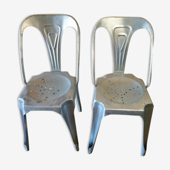 Pair chairs Design Joseph Mathieu model Multipl's