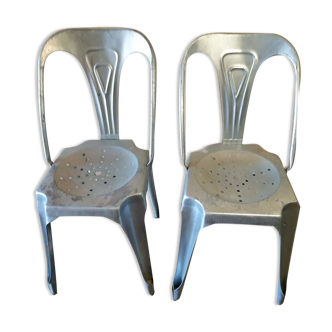 Pair chairs Design Joseph Mathieu model Multipl's