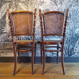 Pair of Fischel chairs 1900s