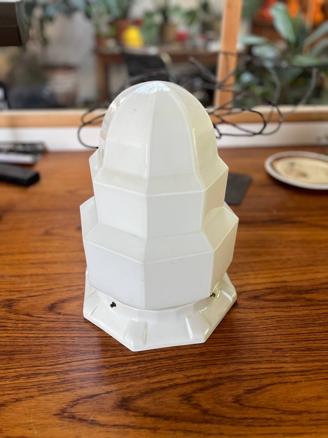 1930s Art Deco pendant lamp, large model