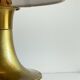 Lampe en laiton vintage