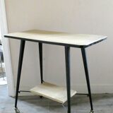Serving table on wheels of the 1960