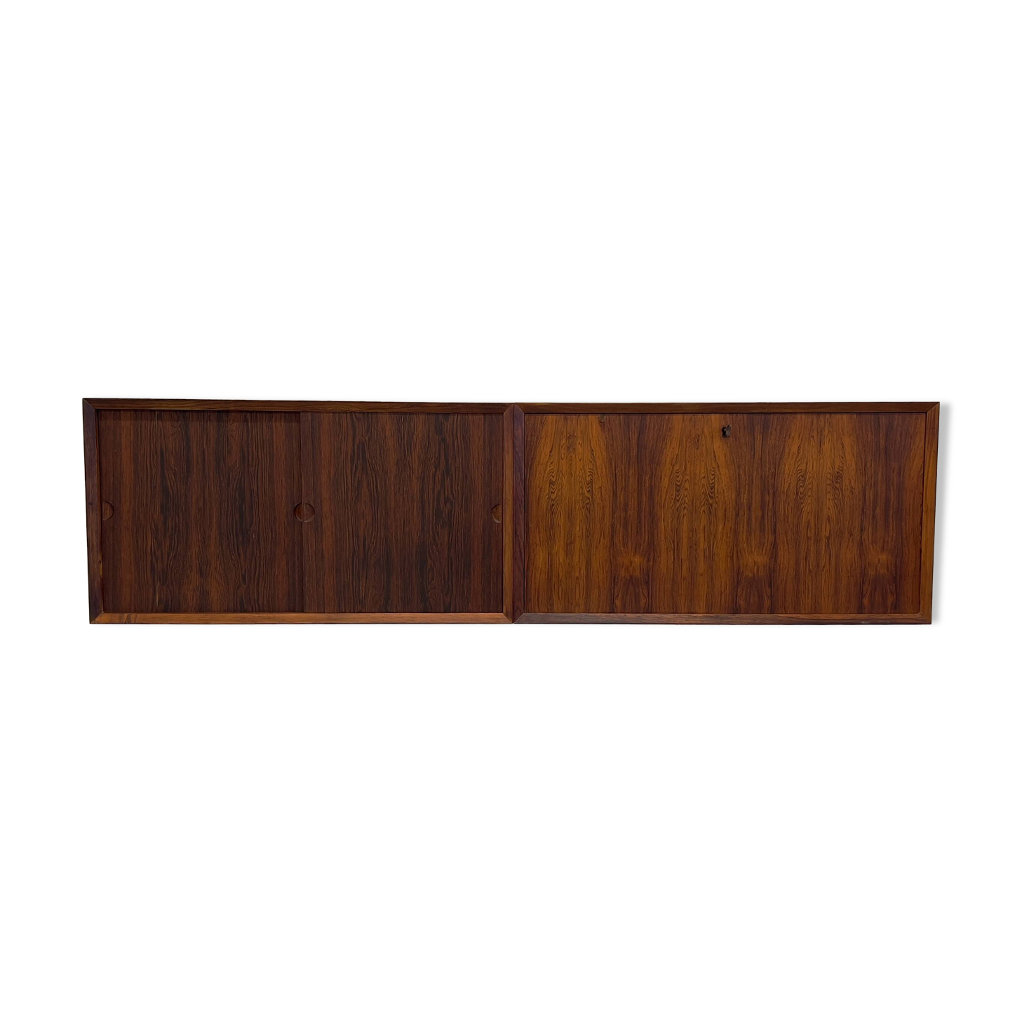 Poul Cadovius Royal System Rosewood Wall Mounted Sideboard 5