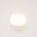 White Menuett lamp by L. Schioler, Denmark 1972