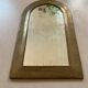 Bronze arch mirror