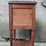 vintage bedside table