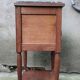 vintage bedside table