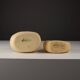 Pair of sculptural ceramic vases by Nikos Dazelidis, Greece, 1970s.