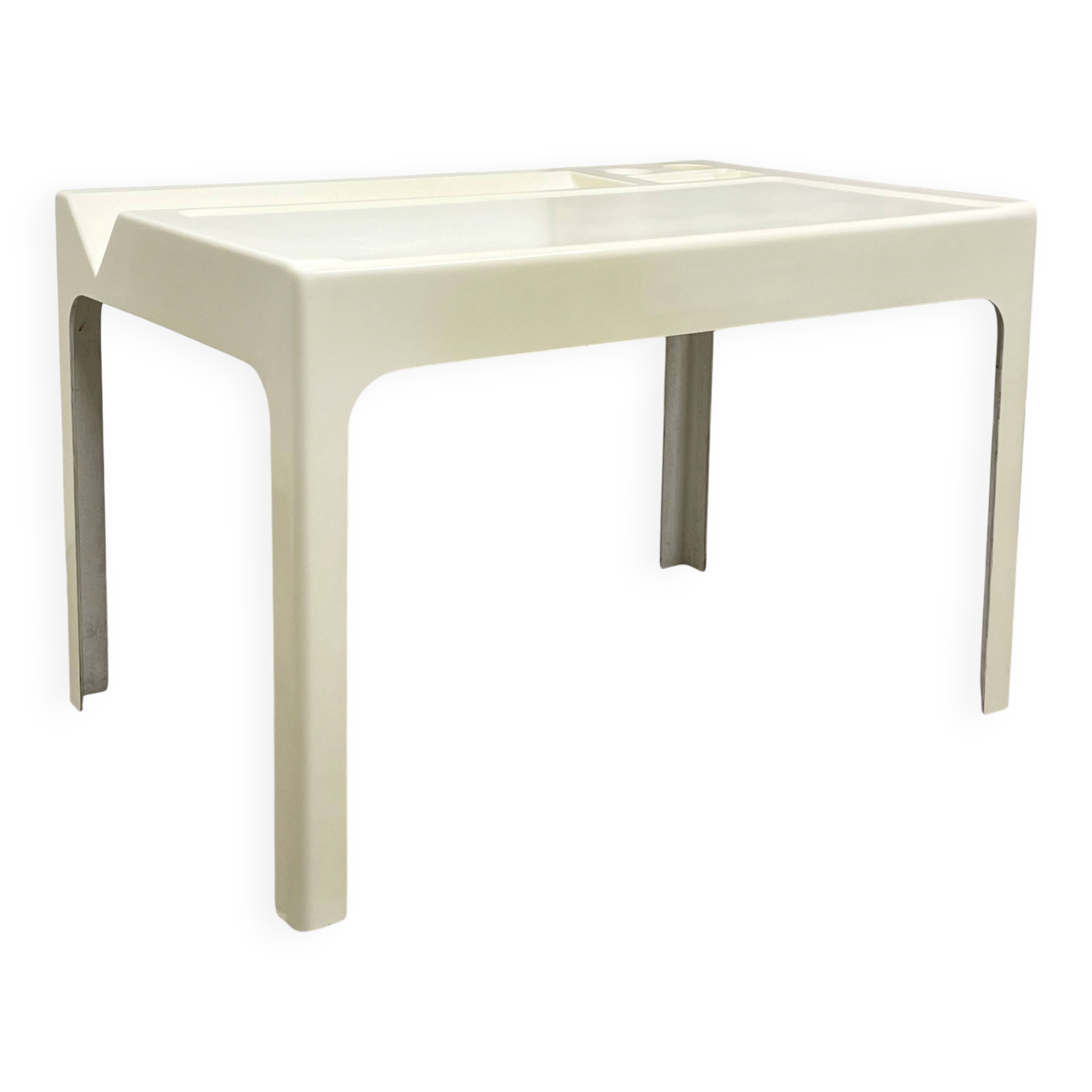 Bureau Ozoo blanc, Marc Berthier, 1968
