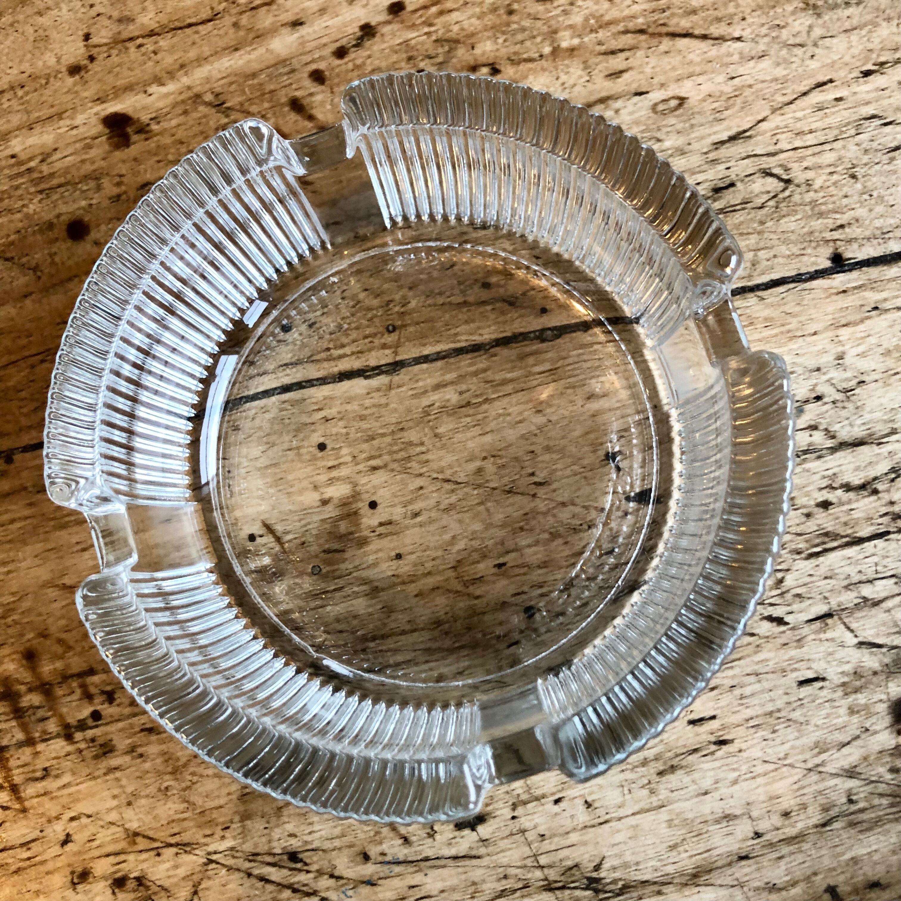 Advertising ashtrays "Pasabahce" of the 50s