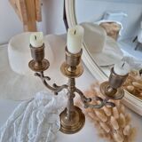 Vintage brass candlestick