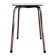 White formica stool