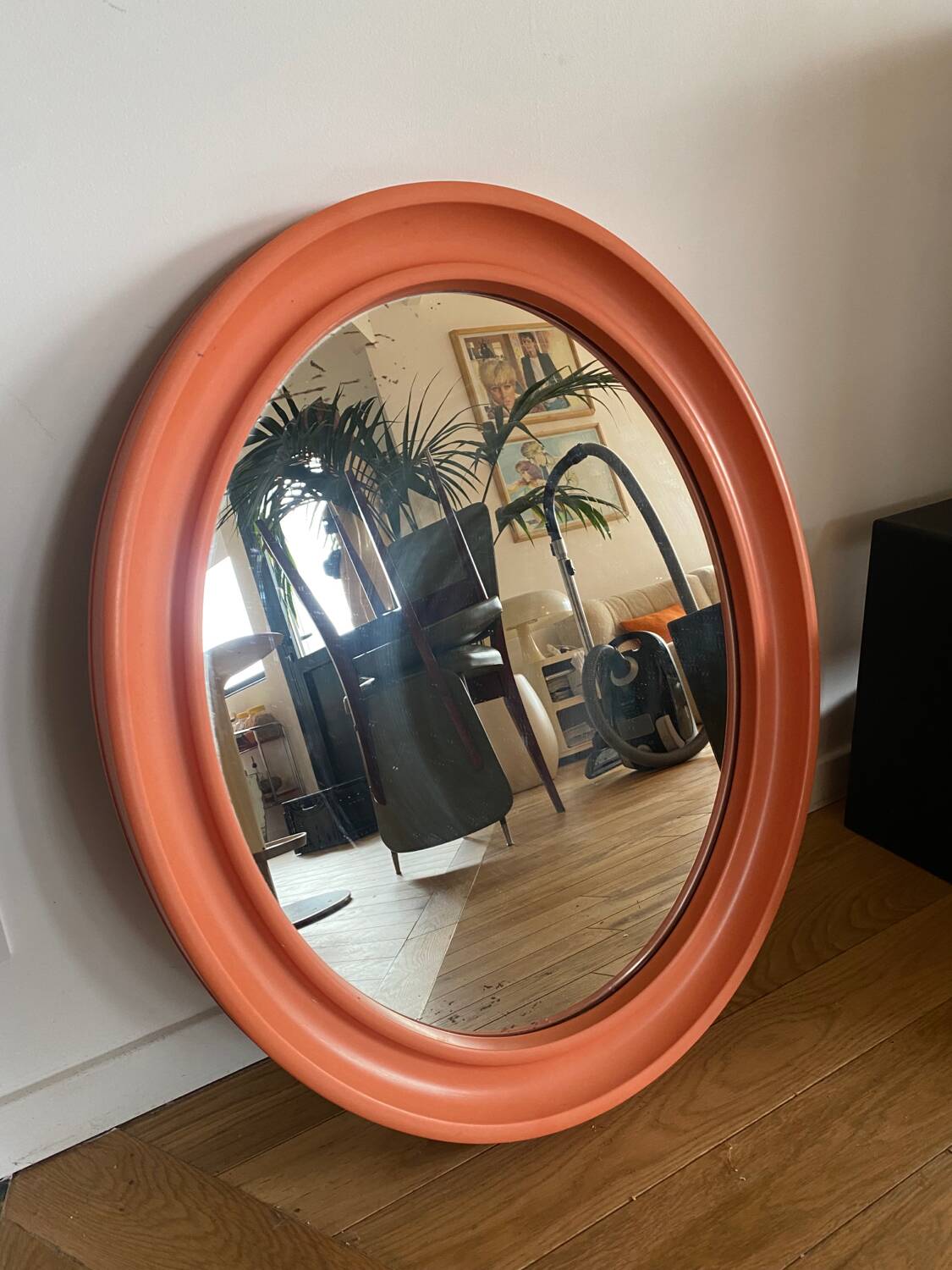 Carrara & Matta Orange Bakelite Mirror