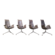 Fk 6725 chairs by Preben Fabricius & Jørgen Kastholm for Walter Knoll