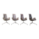 Fk 6725 chairs by Preben Fabricius & Jørgen Kastholm for Walter Knoll