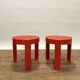 Paire de tables d'appoint, chevets Prisunic, années 70