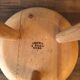 Wooden tripod stool