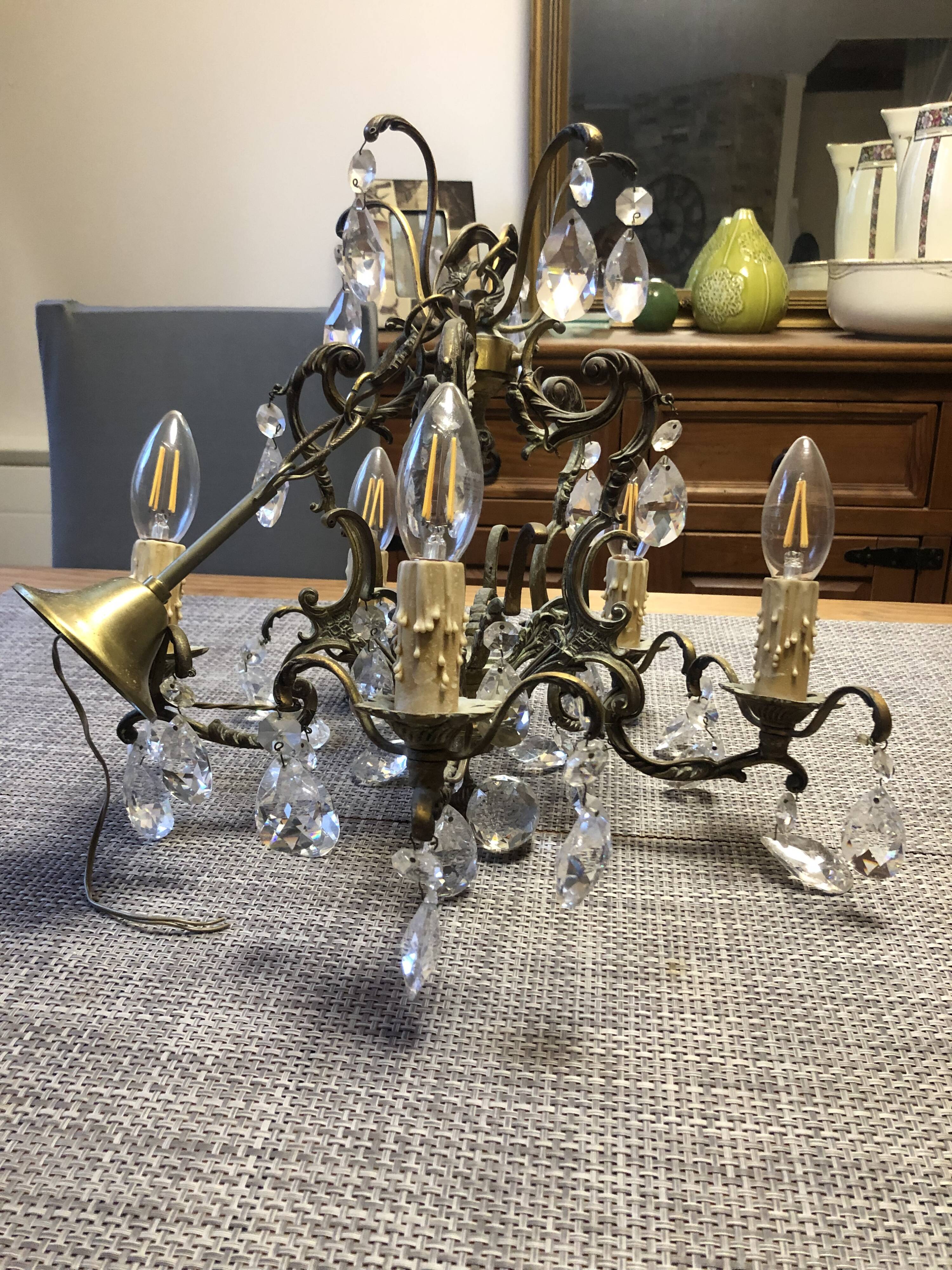 Lustrous bronze pendants