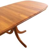 Deens design 2x verlengbare ovalen eettafel 'Skarrild'
