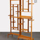 Vintage wooden plant holder, Czech manufacture, 1970