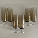 6 vintage flutes 70