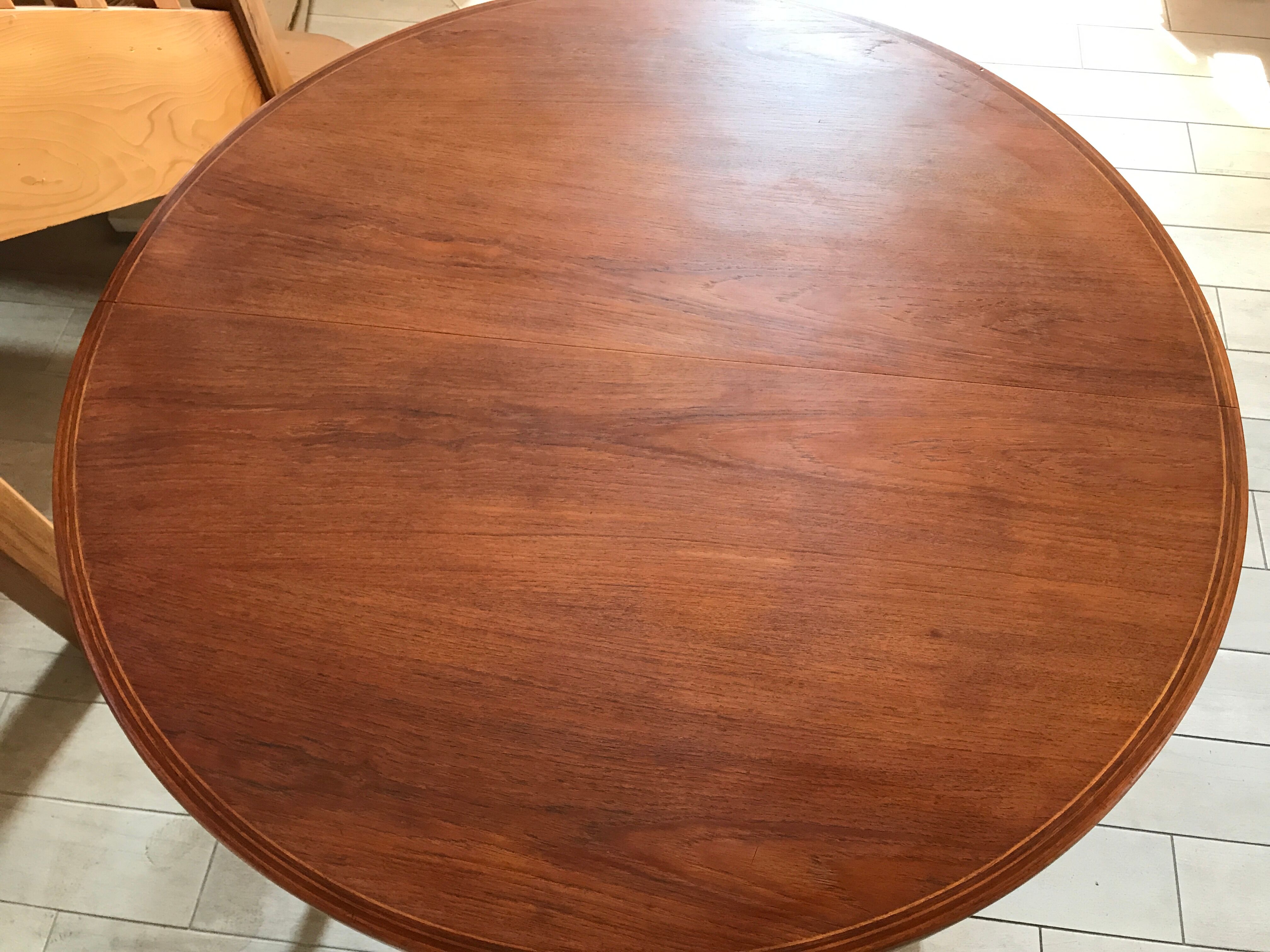 Scandinavian table Samcom design Arne Hovmand Olsen Denmark 60s