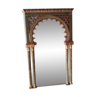 Arche miroir Radjastan ancien 190x120 cm