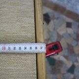 Pair of vintage rattan bedside tables