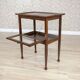 Early 20th Century Oak Tea Cabinet with Tray, 1950s