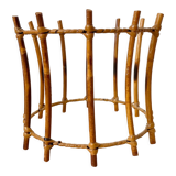 Vintage rattan lampshade