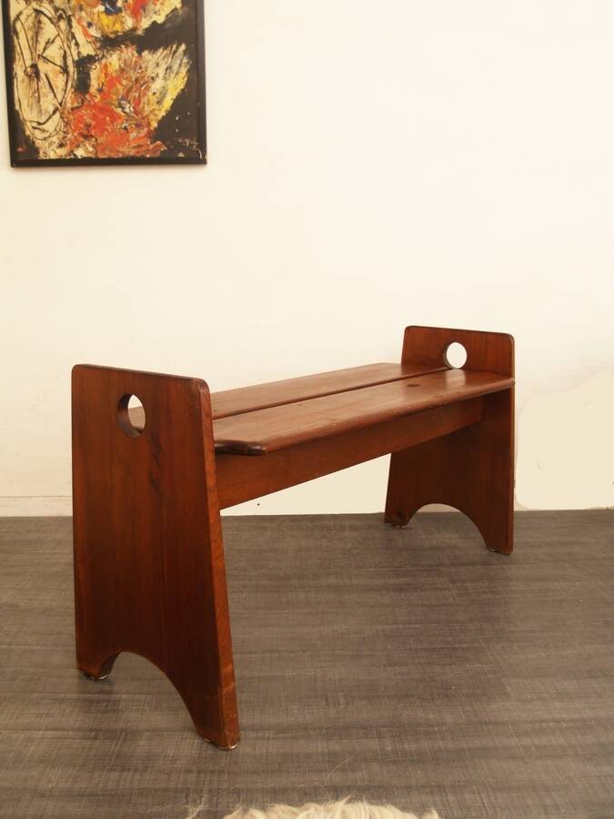 Bancs de design des années 60 de Gilbert Marklund.