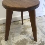 Oak tripod stool 1960