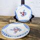 Dessert plate in earthenware K&G Lunéville model Henri