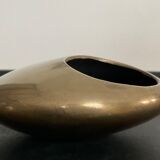 Modernist ashtray in solid bronze