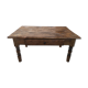 Table basse en bois et pieds tournés