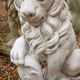 Reconstructed stone lion