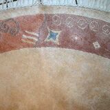 Vintage Tibetan Khaden handmade carpet 245cm 1970s, 1C746
