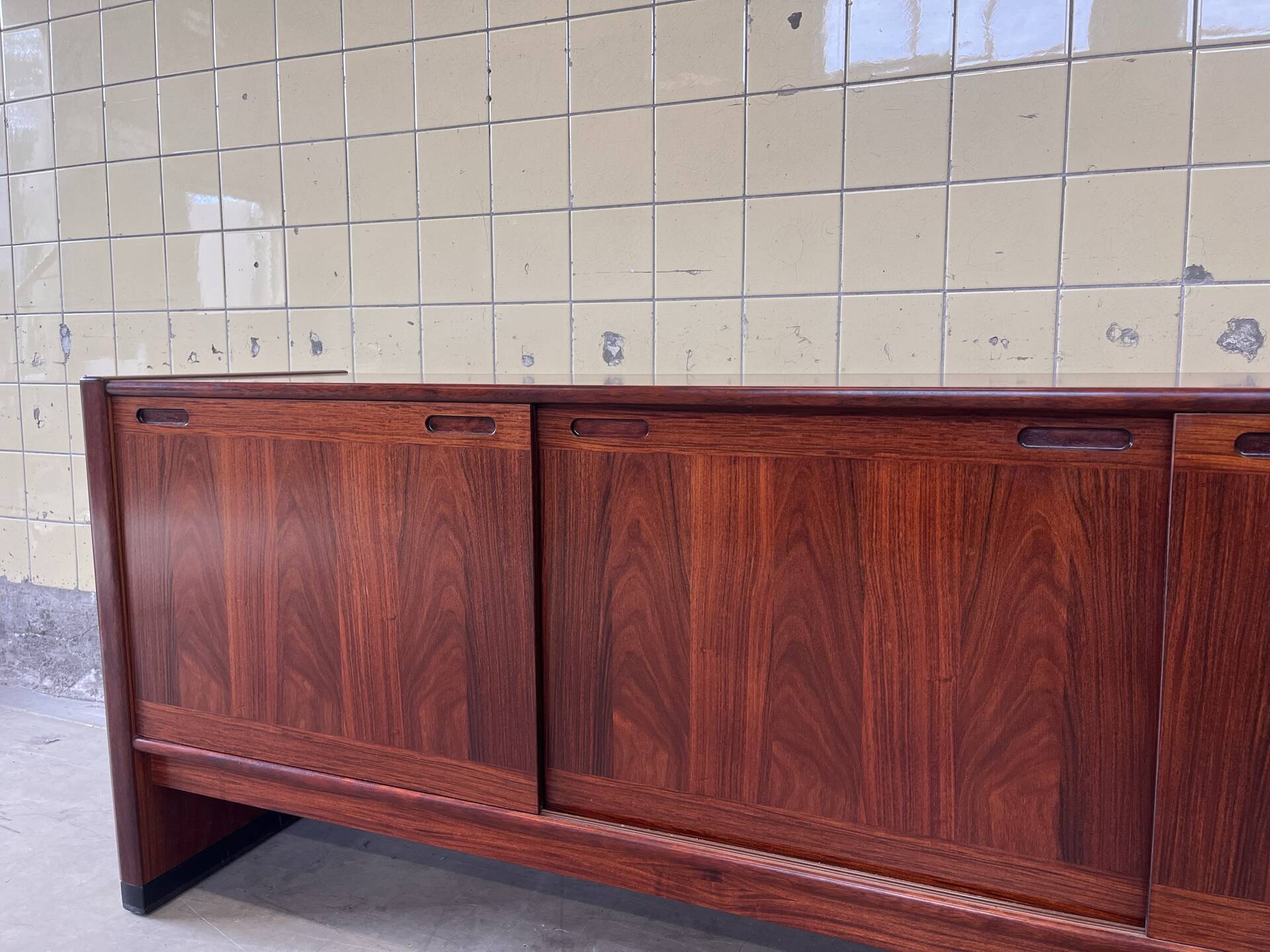 Vintage rosewood sideboard by Skovby