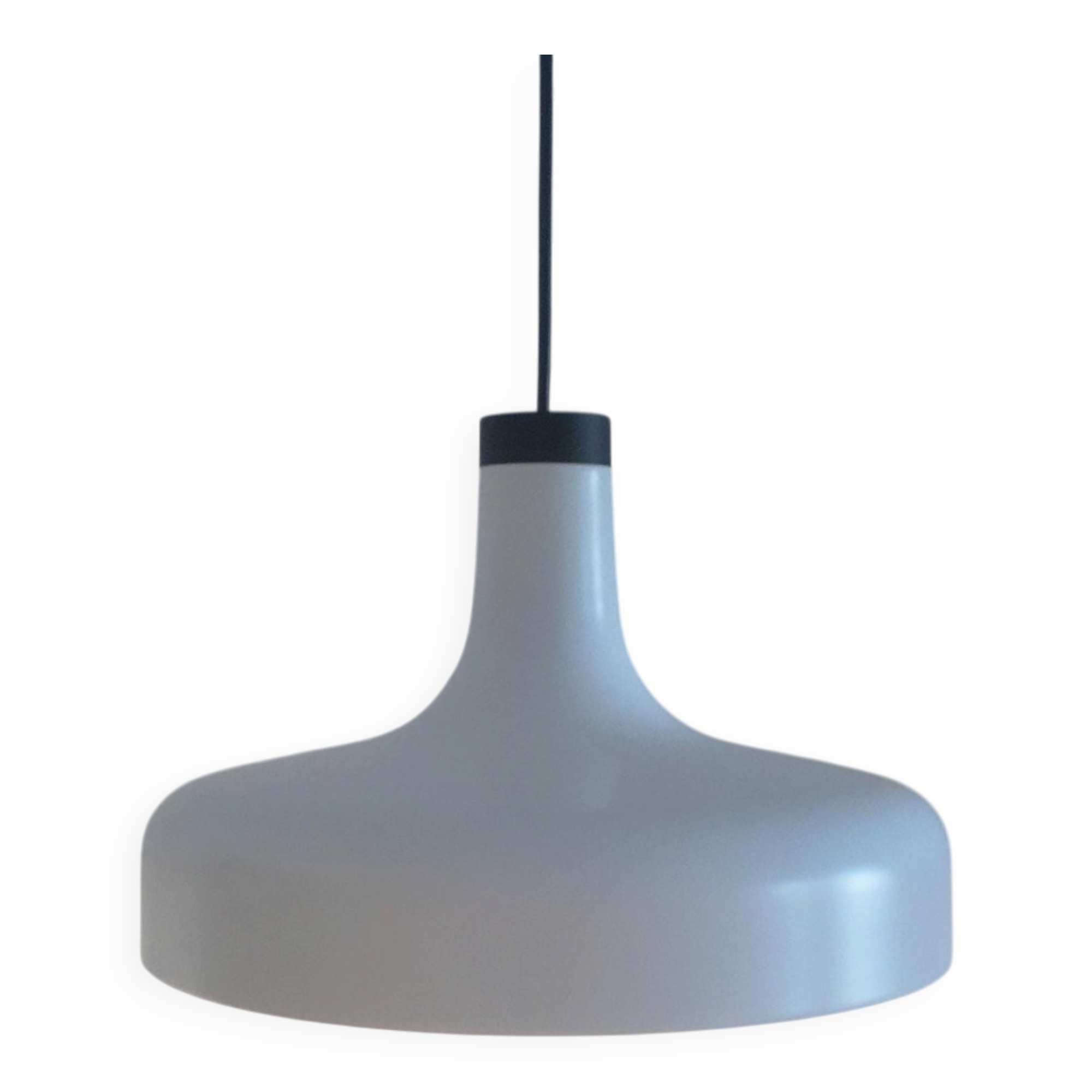 German suspended lamp from the mid-century space age by Staff Leuchten, 1960s.