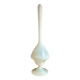 Vase, soliflore en opaline blanche